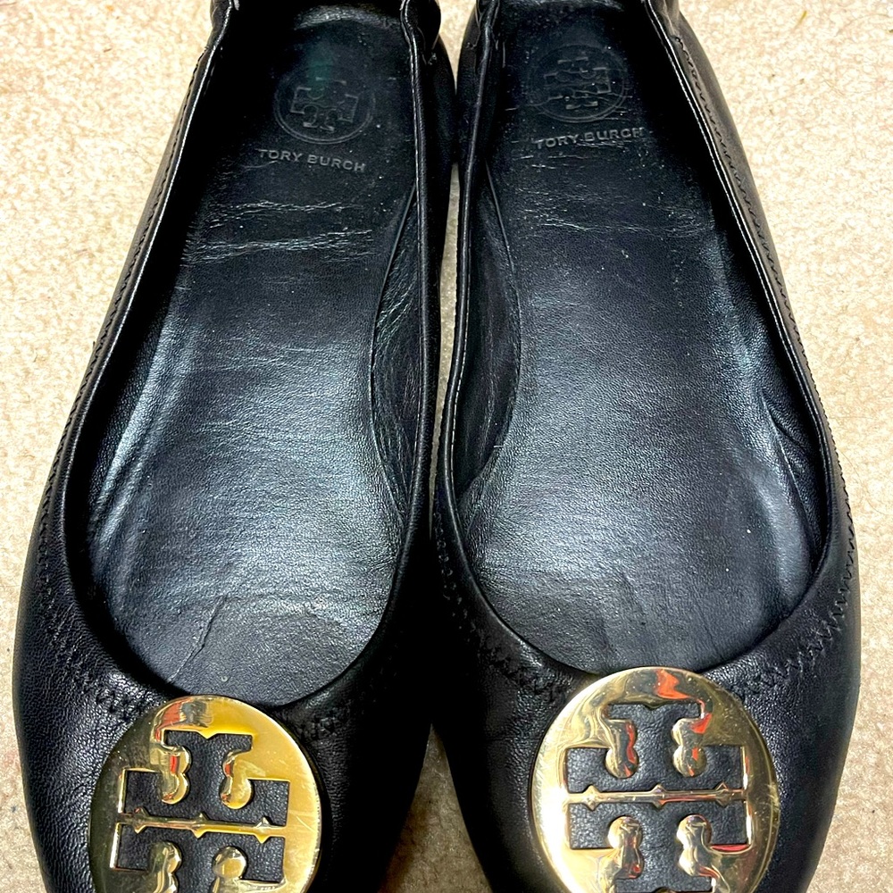 Minnie Traveler Ballet Flat leather Tory Burch